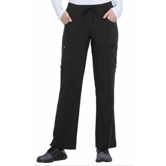 Dickies EDS Essentials Women's Size 3XL Mid Rise Straight Leg Scrub Pants -DK010 - Picture 1 of 12